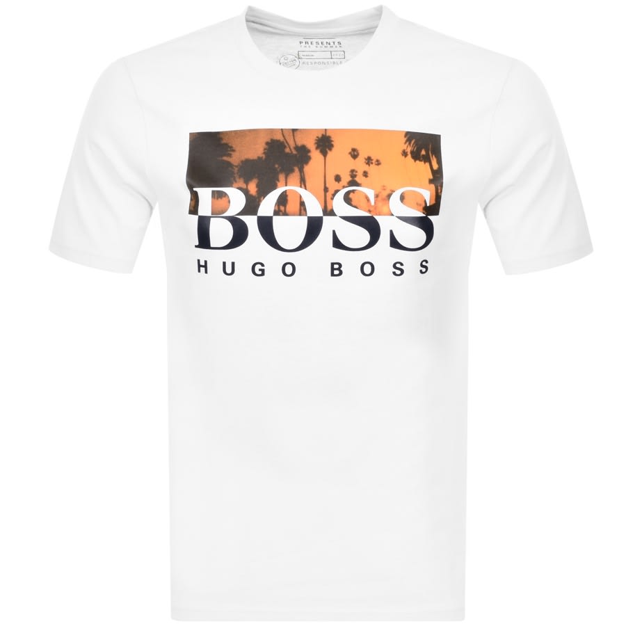 Alternative Image for ProductBOSS Tsummer 6 T Shirt White1